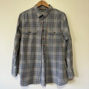 ARIAT REBAR Shirt Womens XXL Button Up Fitted Long Sleeve Size 1x